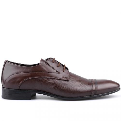 мъжки елегантни обувки кафяви 0125959