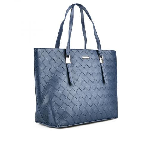 Γυναικεία καθημερινή τσάντα μπλε 0149366 