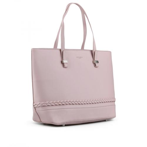 Γυναικεία καθημερινή τσάντα ροζ 0149484