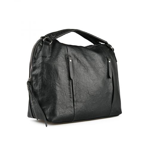 γυναικεία casual μαύρη τσάντα 0151318