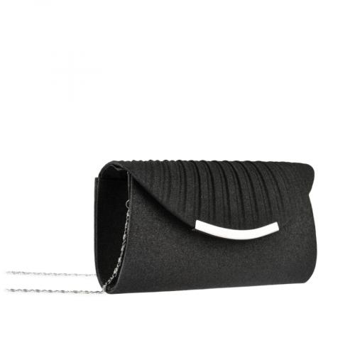 γυναικεία κομψή τσάντα σε μαύρο χρώμα 0151215