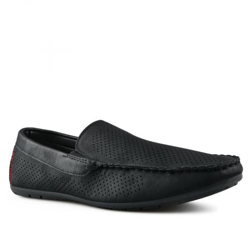 Ανδρικά παπούτσια casual μαύρο χρώμα 0148391