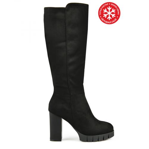 lady's elegant high boots with warm lining 0154526