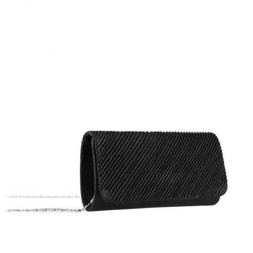 Γυναικεία κομψή τσάντα σε μαύρο χρώμα 0151234