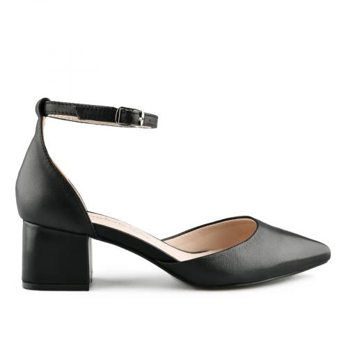Sandale elegante de damă, de culoare negru 