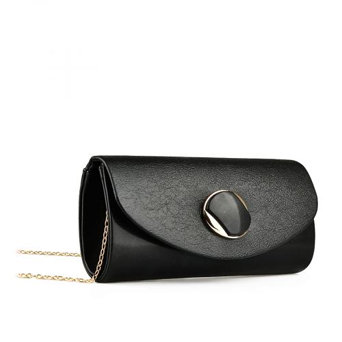 Γυναικεία κομψή τσάντα σε μαύρο χρώμα 0149052
