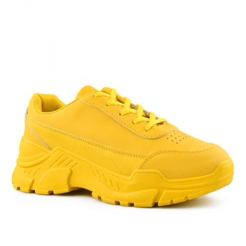 дамски ежедневни обувки жълти 0141106