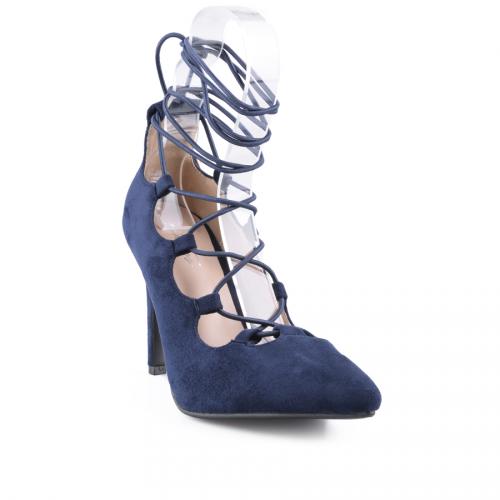 дамски елегантни обувки сини 0126663