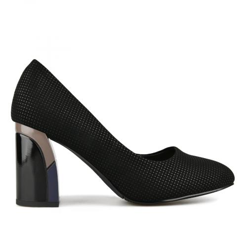 γυναικεία κομψά παπούτσια μαύρα 0150780