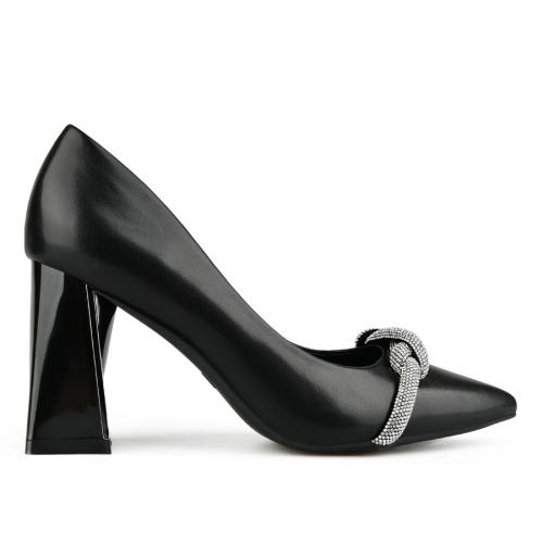 γυναικεία κομψά παπούτσια μαύρα 0150599