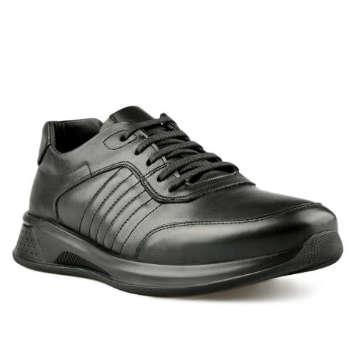 Ανδρικά παπούτσια casual, μαύρο χρώμα 0147615