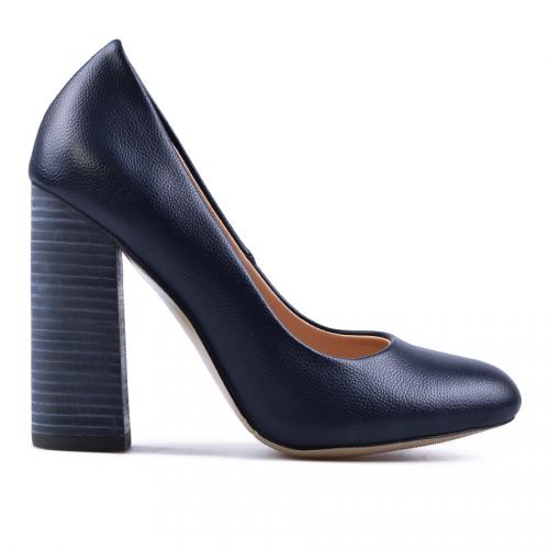 дамски елегантни обувки сини 0128080