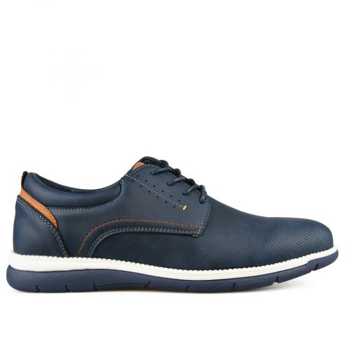 Ανδρικά καθημερινά παπούτσια σε σκούρο μπλε χρώμα 
