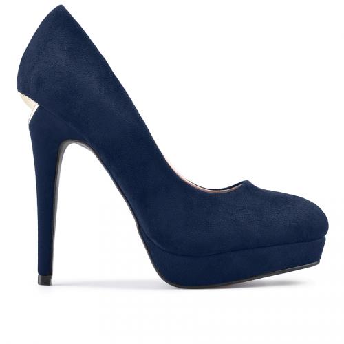 дамски елегантни обувки сини 0128695