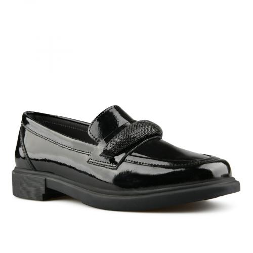 Γυναικεία casual παπούτσια μαύρο χρώμα 0151474
