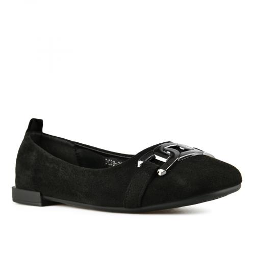 Pantofi casual de damă, de culoare negru