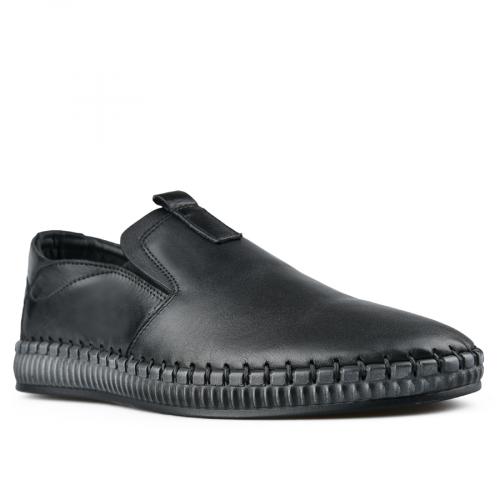 Ανδρικά παπούτσια casual μαύρα 0149870