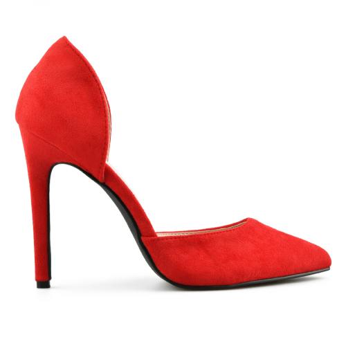Γυναικεία κομψά κόκκινα παπούτσια