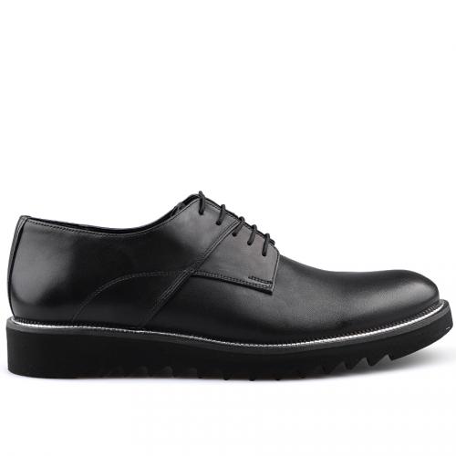 мъжки ежедневни обувки черни 0125927