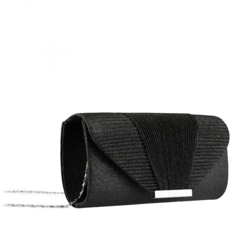 Γυναικεία κομψή τσάντα σε μαύρο χρώμα 0149159