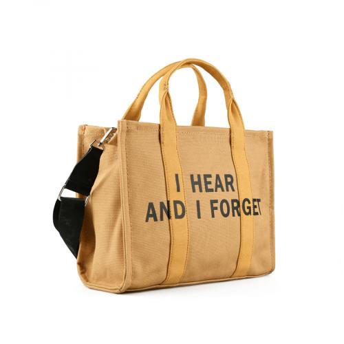 Γυναικεία casual τσάντα σε καφέ χρώμα 0149101