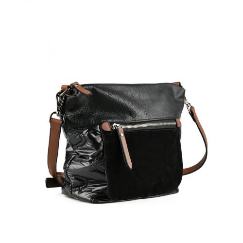γυναικεία casual τσάντα μαύρη 0150999