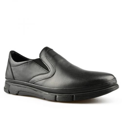 мъжки ежедневни обувки черни 0145586