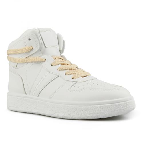 γυναικεία λεύκα sneakers με πλατφόρμα 0150831
