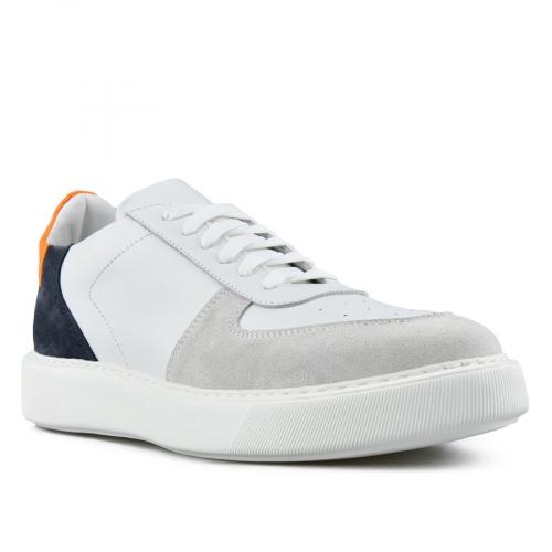 Ανδρικά sneakers λευκά 0150100