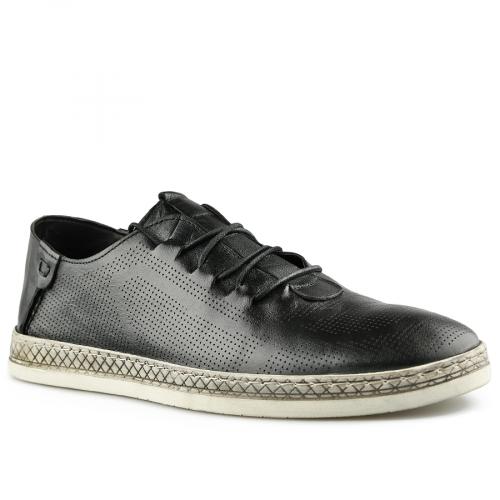 Ανδρικά παπούτσια casual μαύρα 0147149