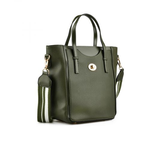 Γυναικεία καθημερινή τσάντα πράσινη 0147224