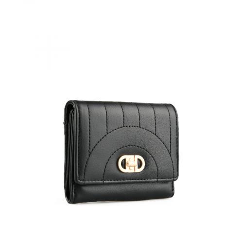 Γυναικείο πορτοφόλι μαύρο 0152015