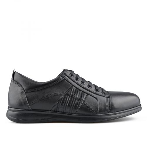 мъжки ежедневни обувки черни 0139506