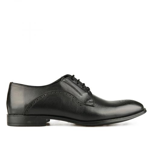 ανδρικά κομψά παπούτσια σε μαύρο χρώμα 0150114

