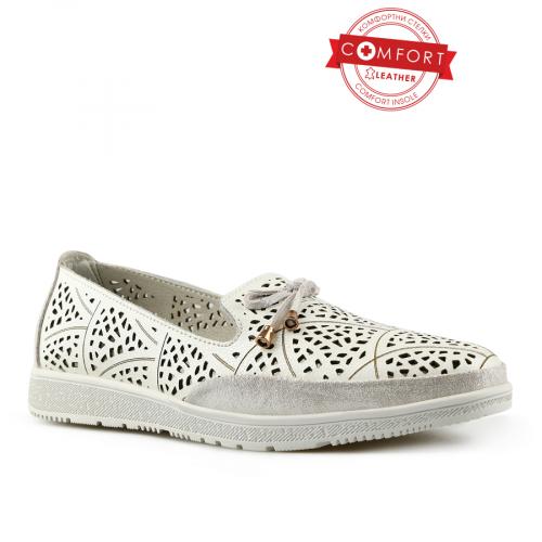 Γυναικεία παπούτσια casual λευκό χρώμα 0147138