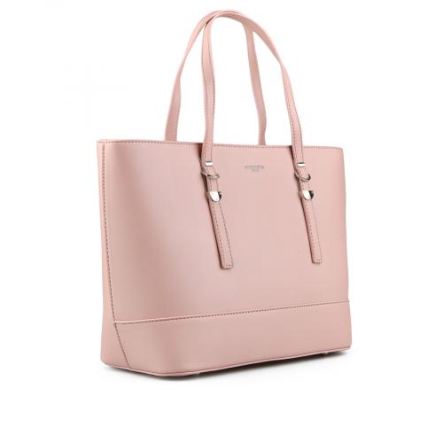 Γυναικεία καθημερινή τσάντα ροζ 0149352 