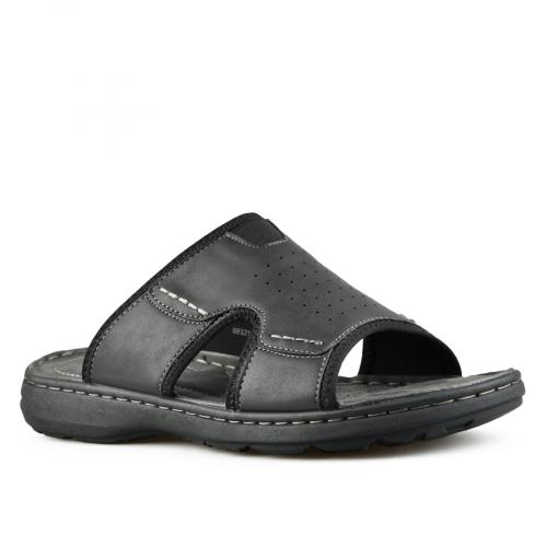 Papuci casual pentru bărbaţi, de culoare negru