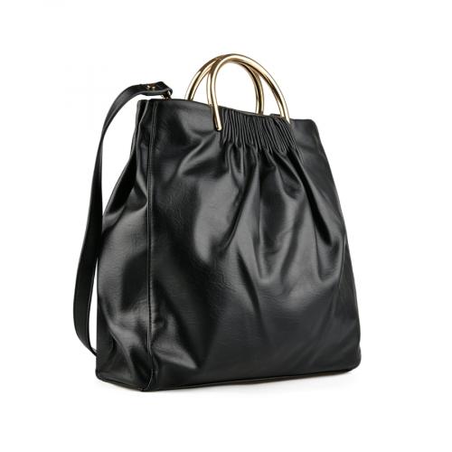 γυναικεία casual τσάντα σε μαύρο χρώμα 0150938