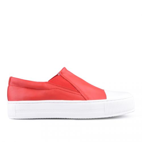 Γυναικεία αθλητικά κόκκινα παπούτσια 0127617