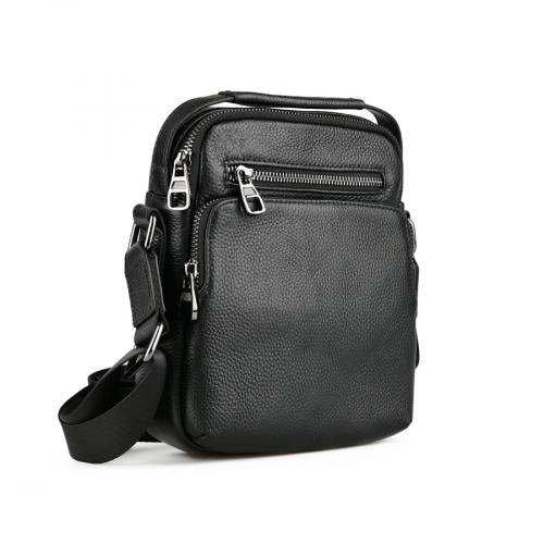 ανδρική casual τσάντα σε μαύρο χρώμα 0150508