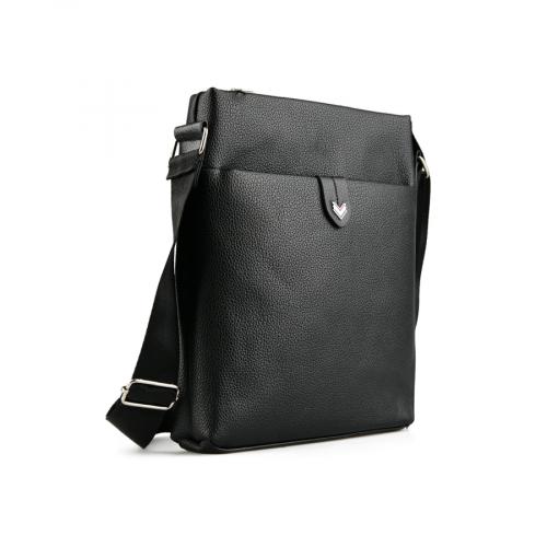 ανδρική casual τσάντα μαύρη 0151463