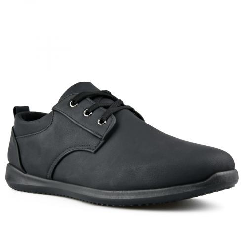 Ανδρικά παπούτσια casual μαύρα 0148827