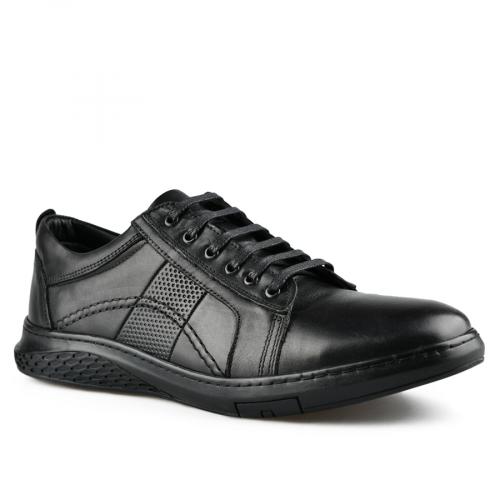 мъжки ежедневни обувки черни 0142128