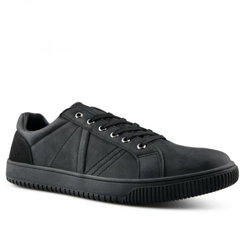 Ανδρικά sneakers μαύρο χρώμα 0148841