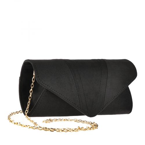 Γυναικεία κομψή τσάντα χρώμα μαύρο