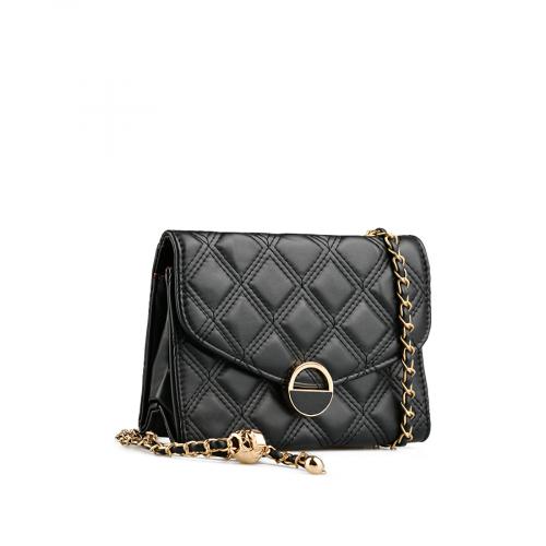 γυναικεία casual τσάντα σε μαύρο χρώμα 0152346