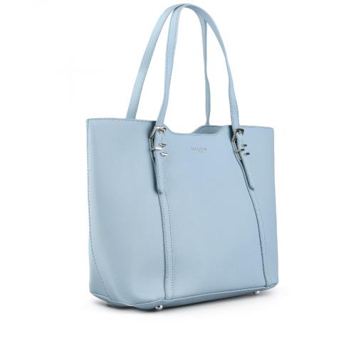 Γυναικεία καθημερινή τσάντα γαλάζια 0149321 