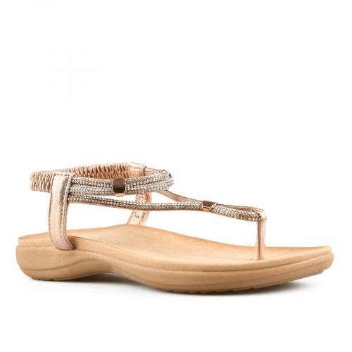 lady's sandals eko leather beige