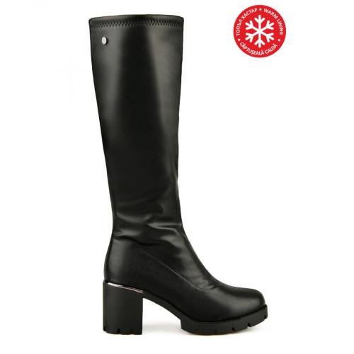 lady's elegant high boots with warm lining 0154916