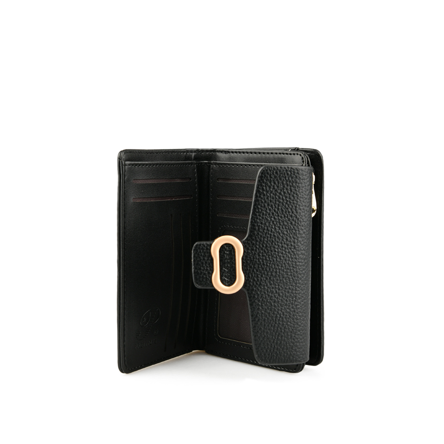 lady's wallet eko leather black 0157764